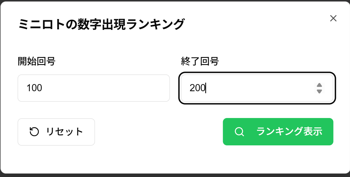 期間の指定